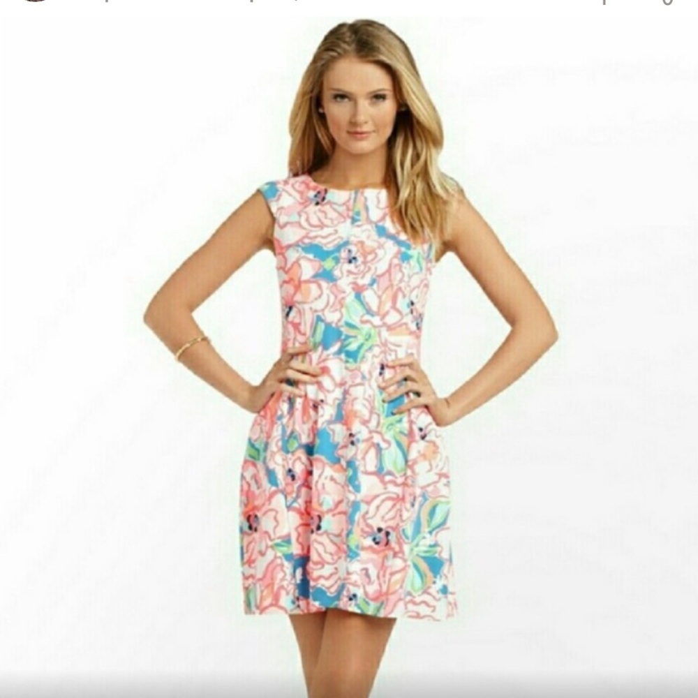 Lilly Pulitzer Briella Lucky Charms Dress Sz M
